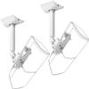 Aokicase Compatible with Bose UB-20 II/Bose CineMate Lifestyle Holder Wall Mount Bose UB-20 II/Bose CineMate Lifestyle Stand Bracket Accessories, Speaker Accessories Rack (White) 2 Pieces view 1