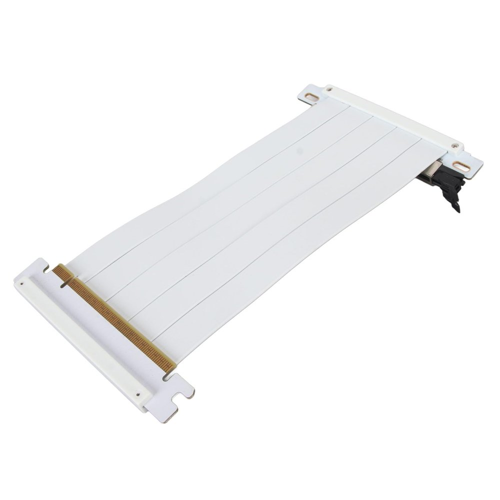 Ultra PCIE 4.0 X16 Riser Cable, High Speed Flexible Extender Card Extension Port, 180 Degree Adapter, GPU Extension Cable for Graphics Card Vertical Mount for RTX 4090 RX 7900