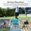 Action Camera Fence Mount - Adjustable Clamp Arm for Football, Tennis, Baseball - Cell Phone Fence Mount for Outdoor Sports view 3