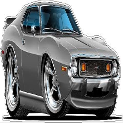1972 AMC Javelin Wall Decal 3FT Long Vintage Car Movable Stickers Vinyl Wall Stickers for Kids Room