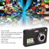 Compact Camera, Vlogging Camera Anti Shake 550mAh 8X Zoom 4K with Wrist Strap for Selfie view 3