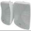 Rockville WET-44 PRO Dual 4" 70V Wall Mount Speakers, White, 4-Way Swivel, IPX55 Indoor/Outdoor Weatherproof, 45W RMS, 70V Taps (30W/15W/7.5W/3.75W) 6 Ohm, Wide Dispersion, Waterproof Cabinet view 3