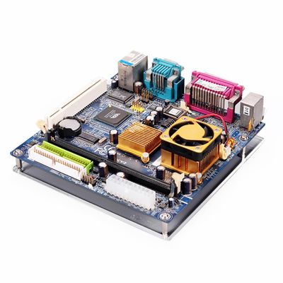MerianMe ATX Computer Case Open Air Bracket Acrylic DIY Bare PC Frame for ATX motherbar Support Graphics Card Black