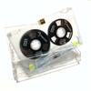 DirectNine Basics Reel to Reel Blank Audio Cassette Tape for Music Recording - Normal Bias Low Noise - 48 Minutes - Transparent Acrylic [3 Pack Blind Box Includes 3 of 54 Styles] view 3