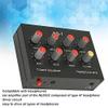 Graphic Equalizer HiFi Separates 7 Band Sound Equalizer Aluminum Alloy 7 Band Sound Equalizer Output Input 12Db High Bass Adjustment Dual Channel Digital Equalizer view 2