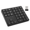 Naroote Wireless Keyboard with Number Pad Keyboard with Number Pad Number Pad for Laptop,Mini Numeric Keypad 35 Keys 2.4G Wireless Ultra Slim Portable Keyboard Computer Supplies view 1