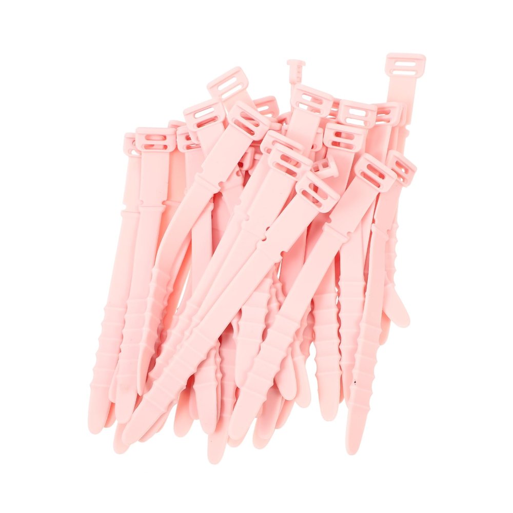 SUPVOX 40pcs Silicone Cable Straps Fish Bone Shape Cord Storage Organizer for Electronics Earphones Laptop Phone Charging Cords