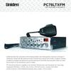 Uniden PC78LTXFM Professional 40-Channel CB Radio with Dual-Mode AM/FM, Integrated SWR Meter, PA/CB Function, Hi Cut, RF/Mic Gain Control, and Instant Channel 9 view 4