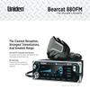 Uniden Bearcat 880FM CB Radio, 40 Channels with Dual-Mode AM/FM, Large Easy-to-Read Backlit 7-Color LCD Display, Backlit Knobs/Buttons, NOAA Weather Alert, PA/CB Switch, and Wireless Mic Compatible view 2