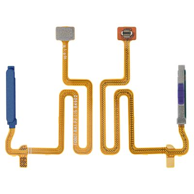 Best Shopper - Replacement Fingerprint Reader with Flex Cable Compatible for OnePlus Nord N200 5G / Oppo A56 / Realme 7 (Blue Quantum)