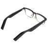 Airshi Smart Glasses, Open Ear Style Glasses Music Playing Anti Blue Lens IPX4 Waterproof for Daily Life (Black Progressive Color Frame) view 3