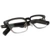 Airshi Smart Glasses, Open Ear Style Glasses Music Playing Anti Blue Lens IPX4 Waterproof for Daily Life (Black Progressive Color Frame) view 4