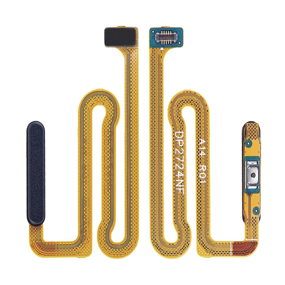 Best Shopper - Replacement Fingerprint Reader with Flex Cable Compatible for Samsung Galaxy A14 5G (A146 / 2023) (Black)