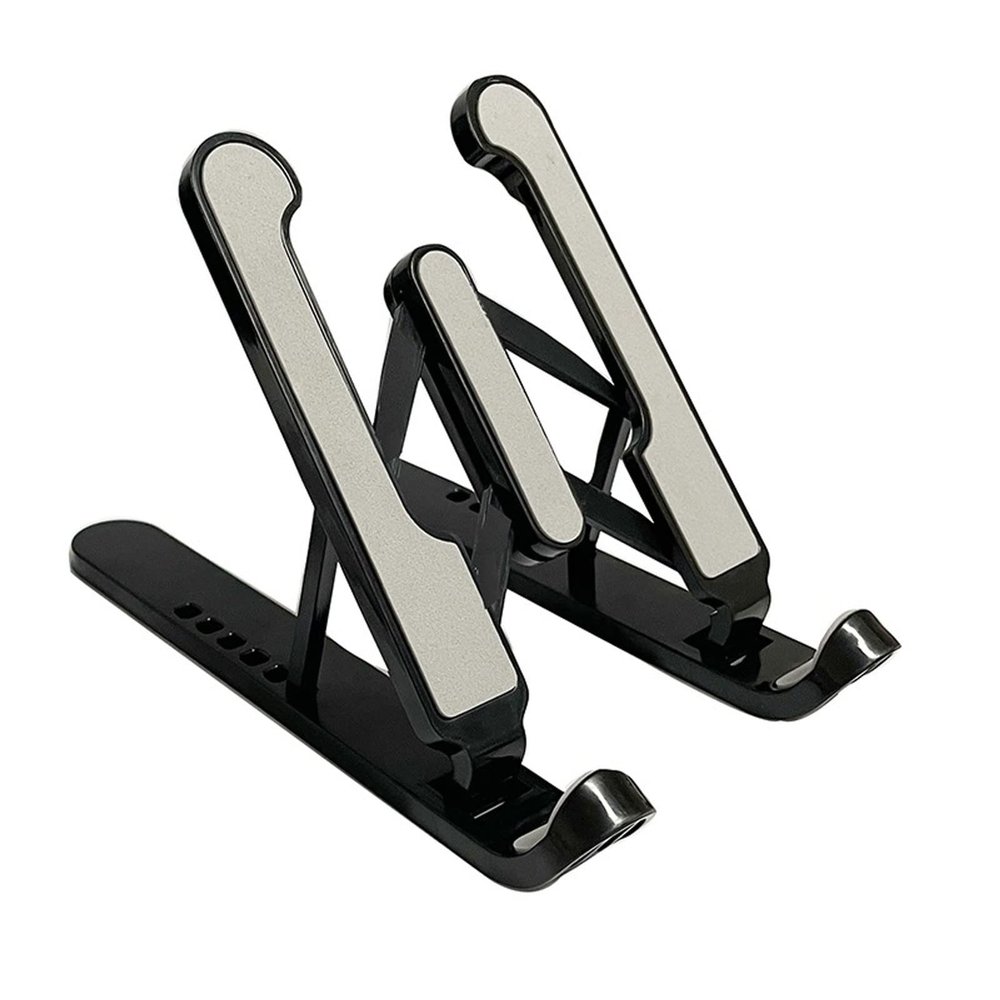 Zhjlut Foldable Laptop Stand Notebook Stand Portable Laptop Holder Tablet Stand Computer Support (Color : Black)