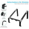 Zhjlut Portable Aluminum Laptop Stand Foldable Tablet Stand Holder Notebook Support Base Accessories view 2