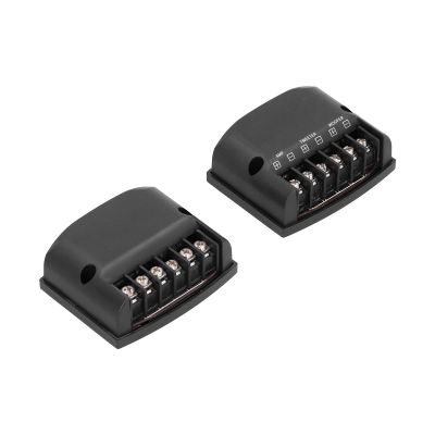 Audio Crossover, Speaker Crossover, Subwoofer Crossover Car Audio, 2pcs Universal 2 Way Speaker Frequency Divider High Frequency Capacitors for Speaker for Car