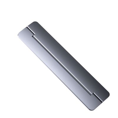 Zhjlut Laptop Stand Adjustable Aluminum Laptop Riser Foldable Portable Laptop Stand (Color : Grey)