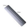 Zhjlut Laptop Stand Adjustable Aluminum Laptop Riser Foldable Portable Laptop Stand (Color : Grey) view 3
