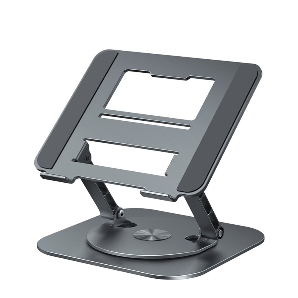 Zhjlut Laptop Stand Rotatable Notebook Holder Liftable Aluminum Alloy Stand Compatible with Inch Laptop (Color : Gray)