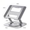 Zhjlut Laptop Stand Rotatable Notebook Holder Liftable Aluminum Alloy Stand Compatible with Inch Laptop (Color : Gray) view 3