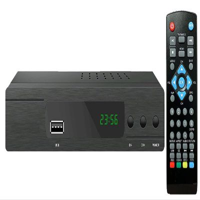 Digital ATSC TV Converter Box for Over-The-Air Antenna TV Channels with Timer Recording Time Shifting