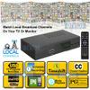 Digital ATSC TV Converter Box for Over-The-Air Antenna TV Channels with Timer Recording Time Shifting view 3