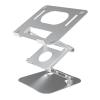 Zhjlut Tall Laptop Stand Double Layer Foldable for Desk Ergonomic Sitting or Standing Laptop Riser Holder for Collaborative Work view 1