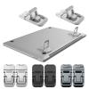 Laptop Stand Universal Portable Notebook Stand Adjustable Holder Zinc Alloy Tablet Stand for Heat Release (Color : Grey) view 2