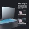 Laptop Stand Universal Portable Notebook Stand Adjustable Holder Zinc Alloy Tablet Stand for Heat Release (Color : Grey) view 4