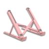 Zhjlut Laptop Tablet Phone Holder Foldable Desktop Support Holder Adjustable Riser Portable Tablet Desk Stand (Color : Pink) view 1
