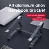 Zhjlut Detachable Aluminum Alloy Laptop Stand Portable Notebook Support Holder Computer Tablet Riser Bracket for 10-18 inch Laptop PC (Color : Gray) view 2