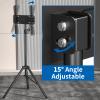 Portable TV Tripod Stand Tilt Mount for 32 to 55 inch LCD LED Flat Screen TV Display Floor Stand view 4