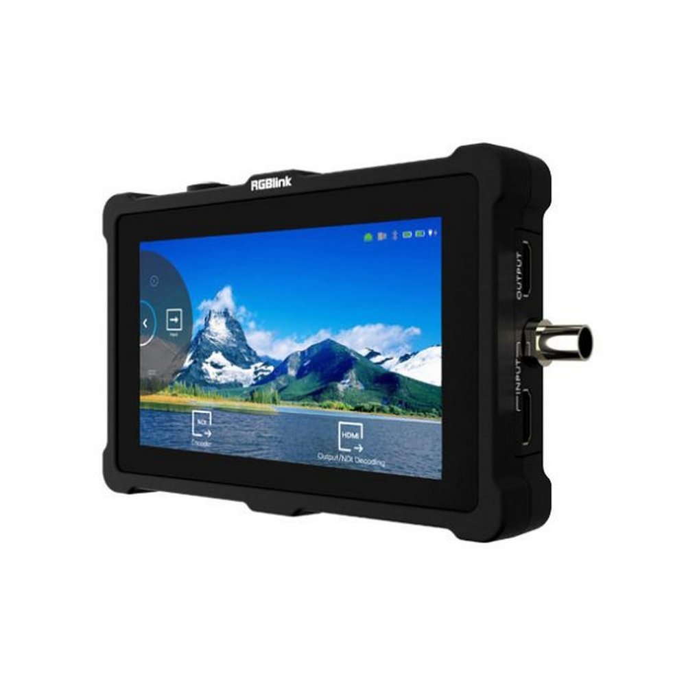 RGBlink TAO 1 mini,Protable Full NDI HDMI Encoder/Decoder with 2.1-inch TFT touch screen for monitor,Video Converter Supports RTMPRTMPS protocols for Live Broadcast on YouTube, Facebook,TikTok,Ins etc