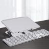 Zhjlut Laptop Stand Laptop Holder Multi-Angle Stand with Heat-Vent Adjustable for Laptop Up (Color : Silver) view 4