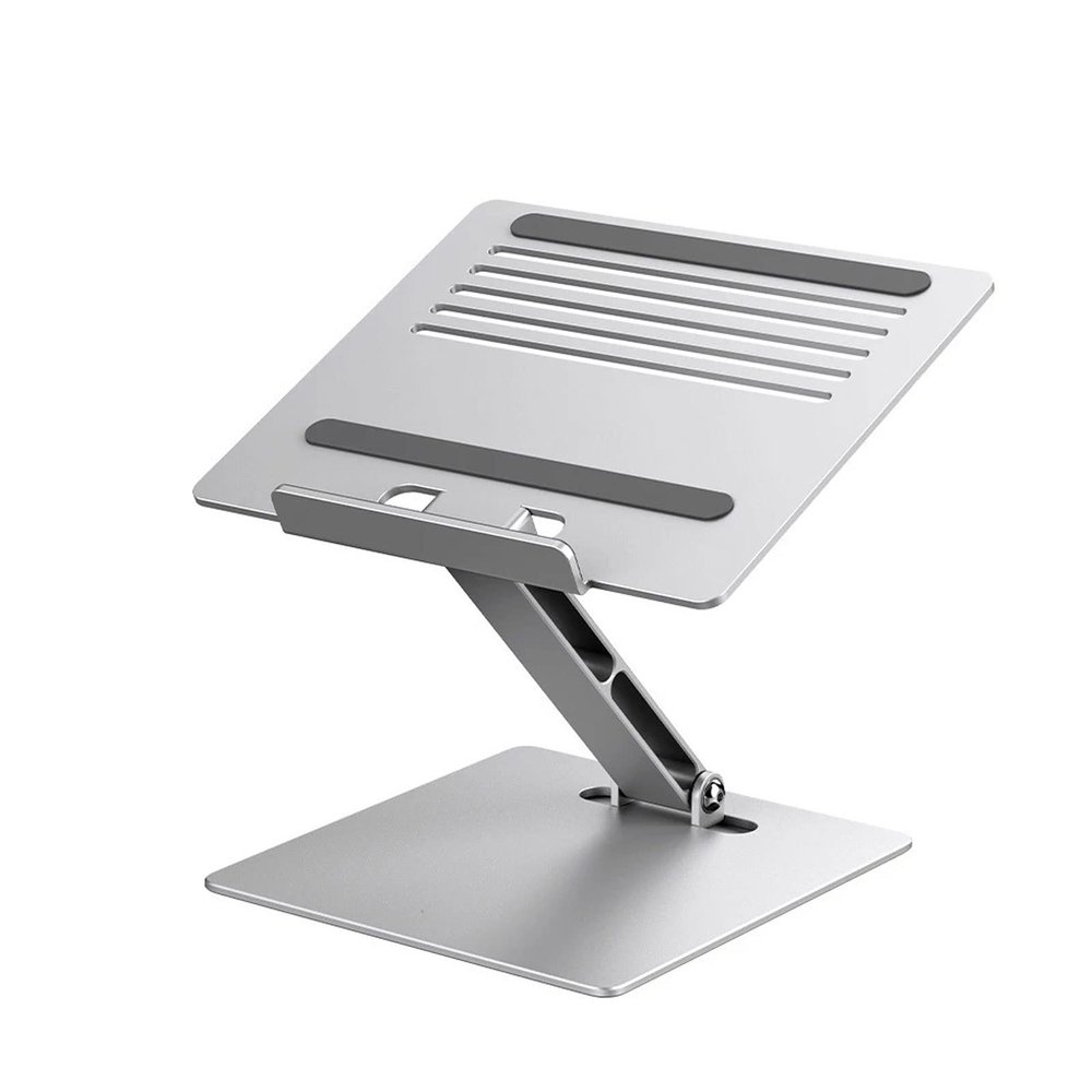 Zhjlut Adjustable Laptop Stand Aluminum Foldable with Cooling Cooling Laptop Stand Laptop Base Stand Bracket (Color : Sliver)