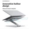 Zhjlut Adjustable Laptop Stand Aluminum Foldable with Cooling Cooling Laptop Stand Laptop Base Stand Bracket (Color : Sliver) view 2