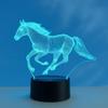 SUPERHONGJIHAO Night Light for Kids 3D Horse Led Lamp with Remote Control 16 Color Changing Xmas Birthday Gift for Child view 1