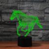 SUPERHONGJIHAO Night Light for Kids 3D Horse Led Lamp with Remote Control 16 Color Changing Xmas Birthday Gift for Child view 2
