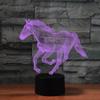 SUPERHONGJIHAO Night Light for Kids 3D Horse Led Lamp with Remote Control 16 Color Changing Xmas Birthday Gift for Child view 3