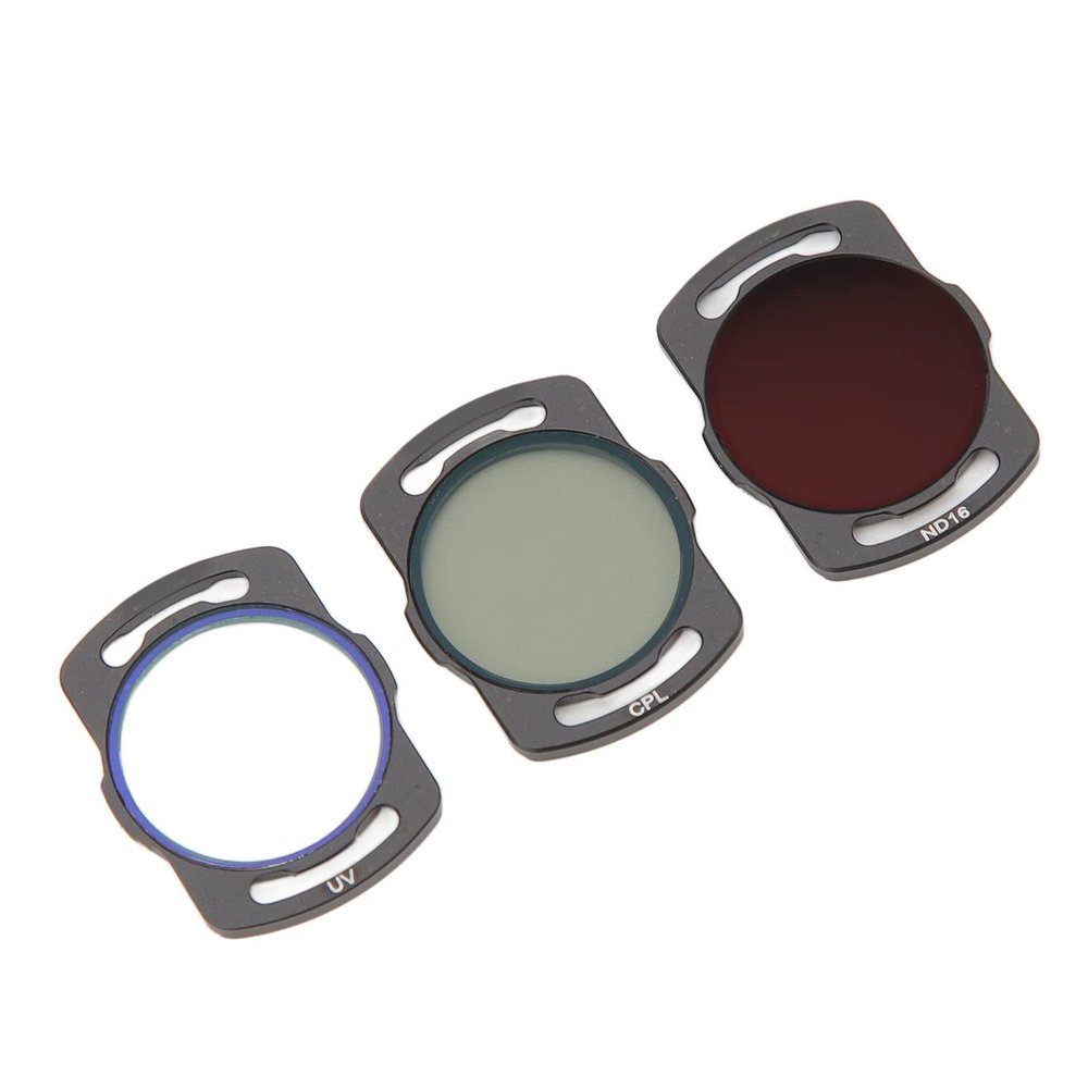 3Pack Filter Set Aluminum Frame Optical Glass CPL ND16 Filters Kit for Avata O3 Air Unit