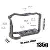 Fotga Camera Cage with NATO Rail 1/4" 3/8" Hole for Sony ZV-E1 Mirrorless DSLR Camera Video Filmmaking,Compatible Arca Swiss Clamp view 2