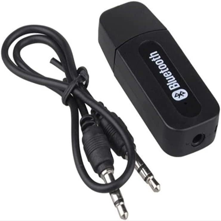 USB 2.1 Wireless Bluetooth 3.5mm AUX Audio Stereo Music Car Receiver Adapter PC
