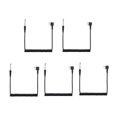 Fascinatacc Speaker Microphone Mic Cable Cord Replacement for NX-220 NX-320 TK-2160 TK-2170 TK-2302 TK-2312 TK-2360 TK-2402 TK-3160 TK-3170 TK-3230 TK-3312 TK-3360 Radio (5)