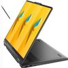 Lenovo Yoga 7i 2-in-1 Laptop, 16" WUXGA (1920 x 1200) Touch Screen, Intel Iris Xe Graphics, Intel Core i5-1335U, 8GB RAM, 512GB PCIe SSD, Backlit, Windows 11 Home, Storm Grey, with 5ave Stylus Pen view 2