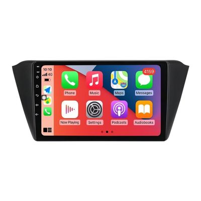 1280x720 9" IPS Touch Screen Android Stereo for Skoda Fabia 2015 Car Radio Built-in Car-Play Android Auto GPS Navigation Dash Kit