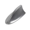 Universal Car Shark Fin Antenna,Car AM/FM Radio Signal Roof Aerial Decoration Antenna Cover,for Car SUV Truck (Silver) view 1