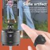 Bluetooth Remote Control Page Turner for iOS for Android, Camera Shutter Selfie Scrolling Ring with Adjustable Size, 30mAh. (Black) view 3