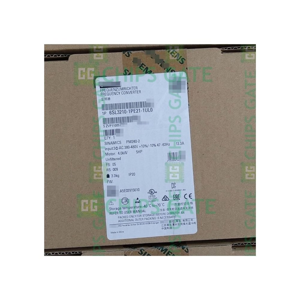 New in Box 6SL3210-1PE21-1UL0 6SL3210-1PE21-1UL0