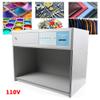 RustyVioum 110V Lab Color Matching Cabinet, Professional 4 Color Assessment Cabinet 4 Light Sources Lamp Box Fit for Textile Printing Dyeing Materials view 3