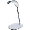 Anti-Slip Stable Anti-tip Headset Holder Metal Headphone Stand Unique Tilt Angle Headphone Holder Silicone Non-Slip Headset Hanger Flexible view 1